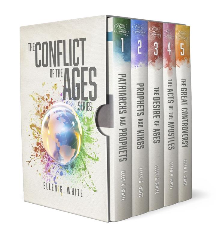 CONFLICT OF THE AGES ASI 5V SET (2022 NEW COVER),ELLEN WHITE,643330049037